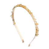 Assorted Gemstone Crown Headband - Citrine, Amethyst, Green Aventurine, Rose Quartz or Clear Quartz