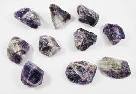 Rough Chevron Amethyst