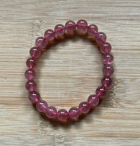 Strawberry Quartz Bracelet