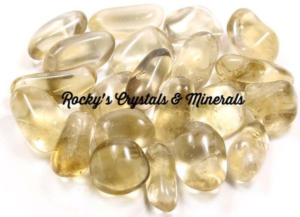 Natural Untreated Tumbled Citrine