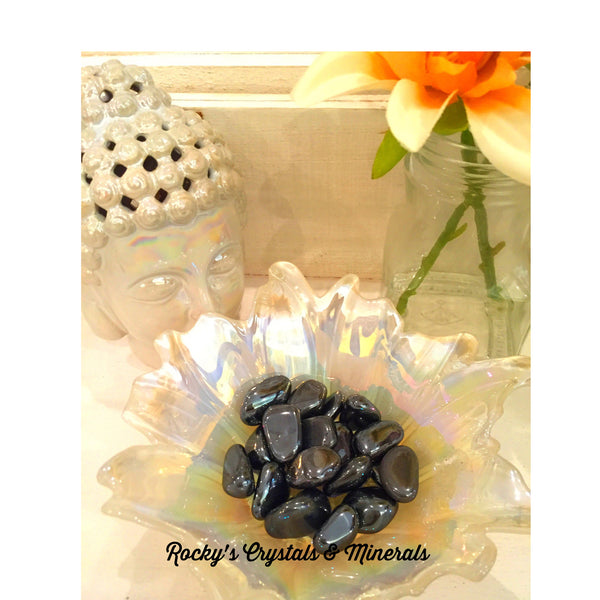 Tumbled Hematite