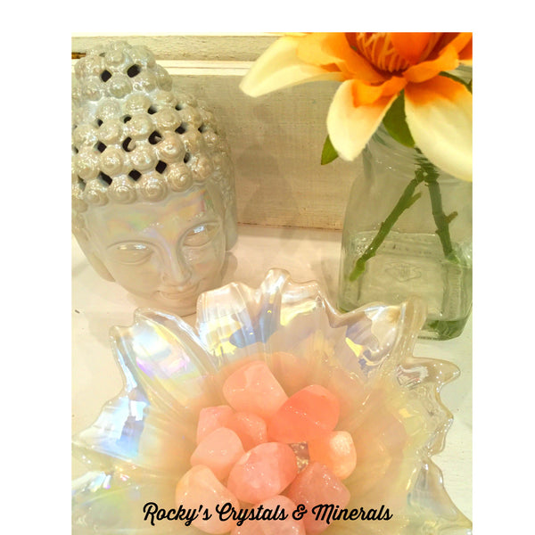 Tumbled Brazilian Rose Quartz