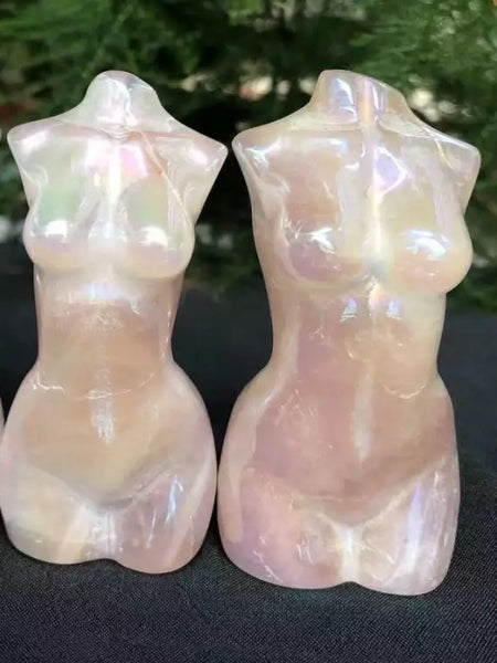 Assorted Gemstone Goddess Body Statue