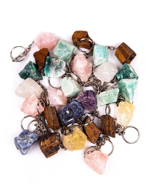 Assorted Rough Keychain