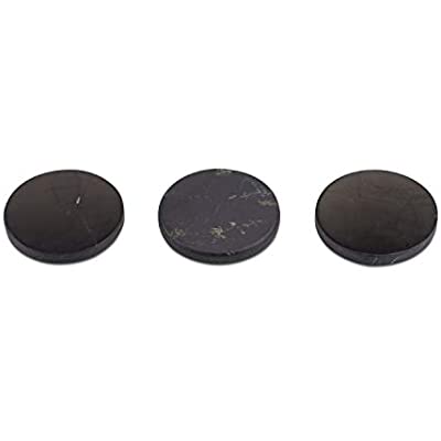 Genuine Shungite Mobile Protection Stick On Plate for Cellular Phones