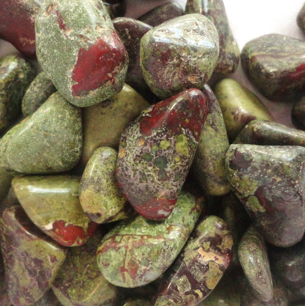 Tumbled Dragon Stone Jasper Qty: 1 piece