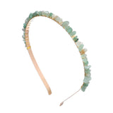 Assorted Gemstone Crown Headband - Citrine, Amethyst, Green Aventurine, Rose Quartz or Clear Quartz