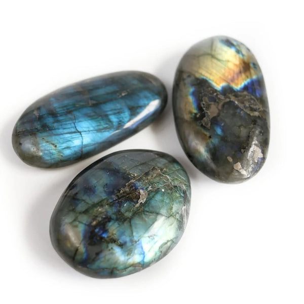 Madagascar Labradorite Palm Stone