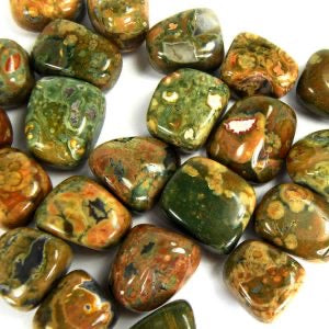 Tumbled Rhyolite (Rainforest Jasper)