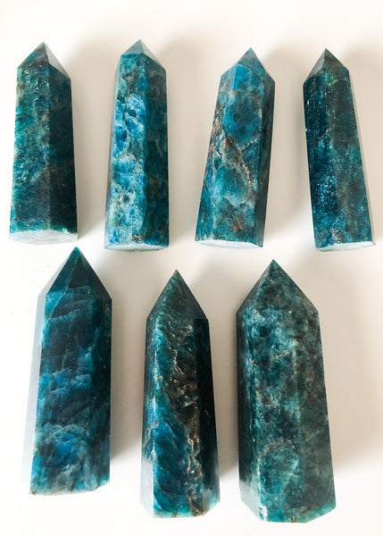 Madagascar Blue Apatite Massage Wand/Point