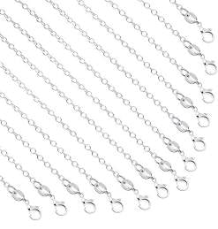 Thin Silver Plated Chain