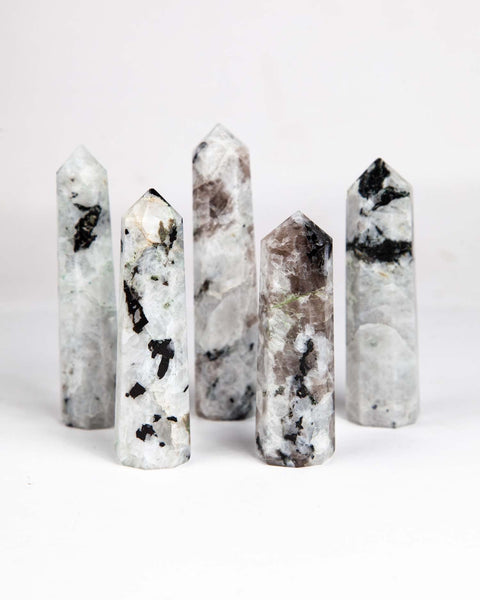 Rainbow Moonstone Massage Wand/Point