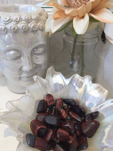 Tumbled Red Tiger Eye