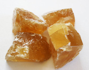 Large Rough Honey Calcite