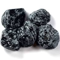 Rough Snowflake Obsidian