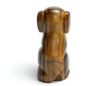 Cute Tiger Eye Dog Statue